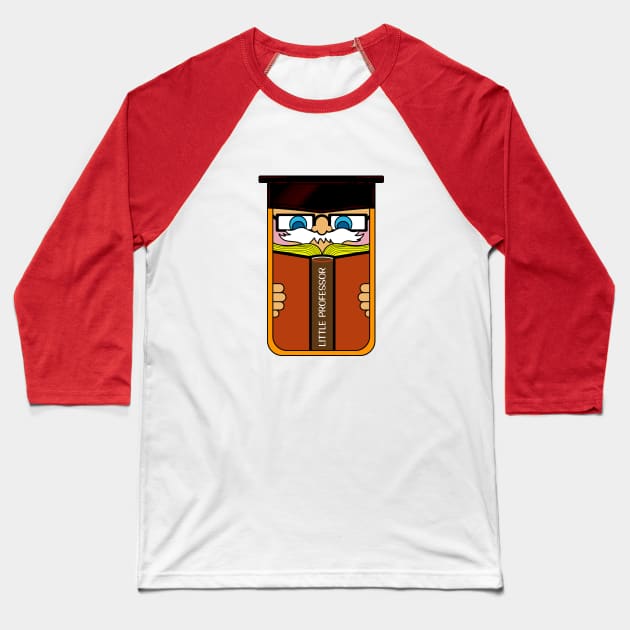 Lil' Prof Baseball T-Shirt by WayBack